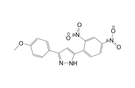 1H-pyrazole, 5-(2,4-dinitrophenyl)-3-(4-methoxyphenyl)-