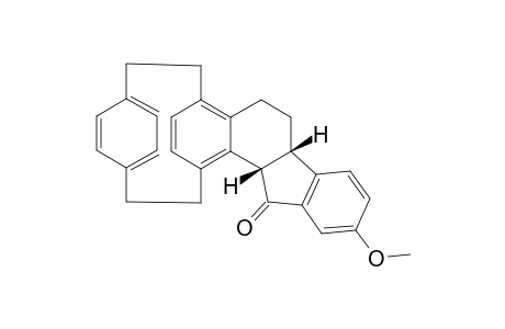 (R)-(+)-3-Methoxytetrahydrofluoreno[1,2-b][2.2]paracyclophane-5-one [lelicenophane]