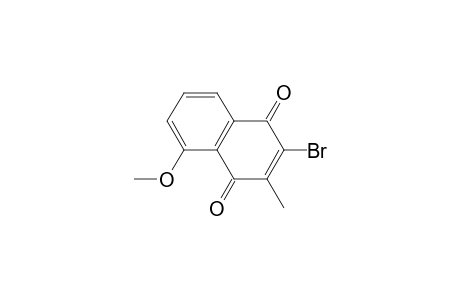 2-BROMO-3-METHYL-5-METHOXY-[1.4]-NAPHTHOQUINONE