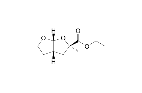 (2R*,3aS*,6aR*)-ethyl 2-methylperhydrofuro[2,3-b]furan-2-carboxylate