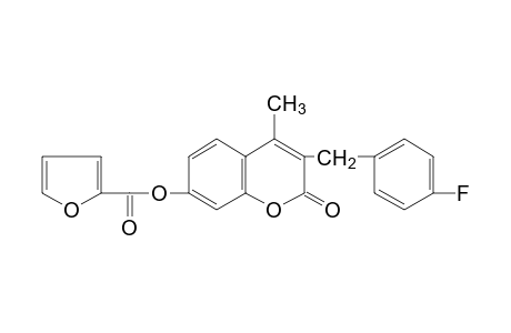 3-(p-fluorobenzyl)-7-hydroxy-4-methylcoumarin, 2-furoate