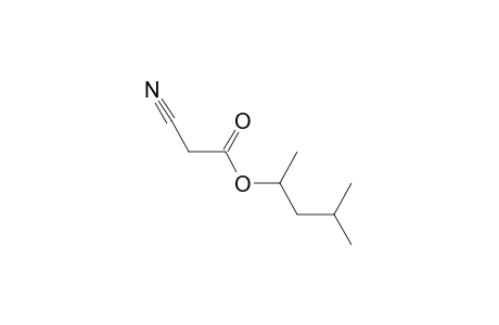4-methyl-2-pentanol, cyanoacetate