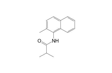 Propanamide, 2-methyl-N-(2-methyl-1-naphthalenyl)-