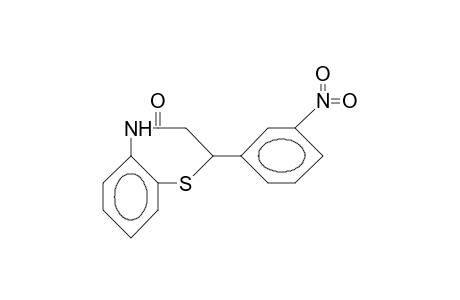 2-(3-Nitrophenyl)-2,3,4,5-tetrahydro-1,5-benzothiazepin-4-on