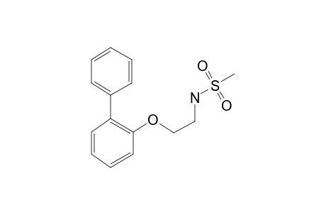 N-[2-(Biphenyl-2-yloxy)-ethyl]-methanesulfonamide