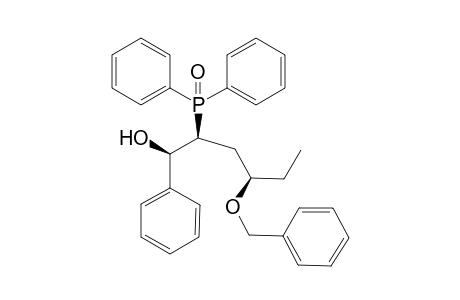 (1R*,2S*,4R*)-4-Benzyloxy-2-diphenyphosphinoyl-1-phenylhexan-1-ol