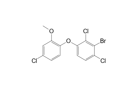 2-Bromo-1,3-dichloro-4-(4-chloro-2-methoxyphenoxy)benzene