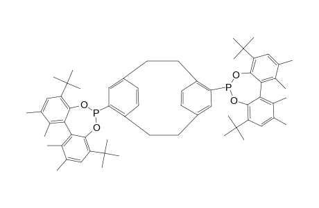 (S)-PSEUDO-ORTHO-BIS-[(S)-DITERT.-BUTYL-1,2,10,11-TETRAMETHYL-5,7-DIOXA-6-PHOSPHA-DIBENZO-[A,C]-CYCLOHEPTEN-6-YL]-[2.2]-PARACYCLOPHANE