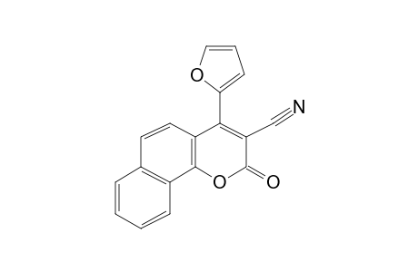 4-(2-Furyl)-2-oxo-2H-benzo[H]chromene-3-carbonitrile