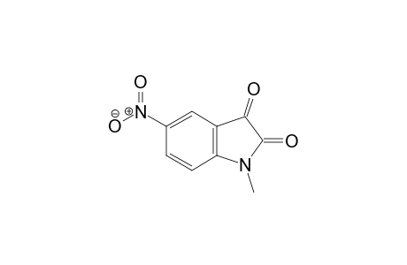 1H-Indole-2,3-dione, 1-methyl-5-nitro-