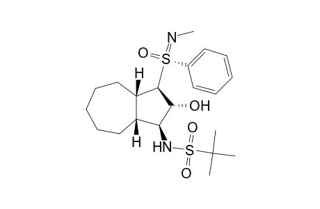 N-[(1S,2R,3R,3aS,6aR)-2-Hydroxy-3-{(S)-N-methylphenylsulfonimidoyl}decahydroazulen-1-yl]-2-methylpropane-2-sulfonamide