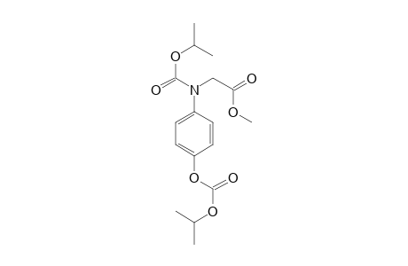 N-Isopropyloxycarbonyl-N-(4-isopropyloxycarbonyloxyphenyl)glycine, methyl ester