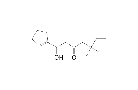 1-(1-Cyclopentenyl)-1-hydroxy-5,5-dimethyl-6-hepten-3-one