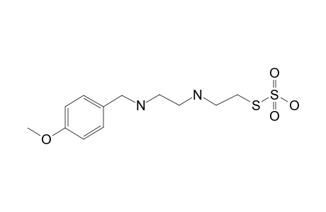 N-[p-Methoxybenzyl]-N'-[2-thiosulfatoethyl]-1,2-ethanediamine