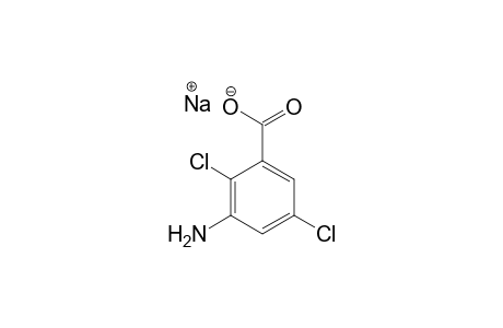 3-AMINO-2,5-DICHLOROBENZOIC ACID, SODIUM SALT