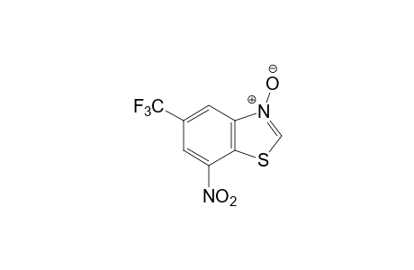 7-nitro-5-(trifluoromethyl)benzothiazole,3-oxide