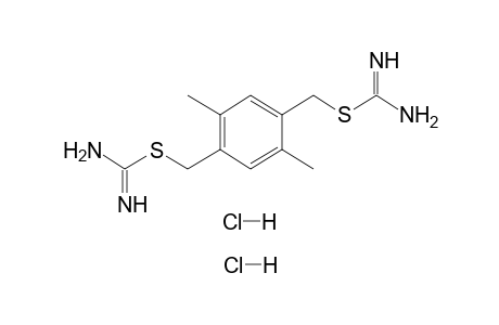 2,2'-[(2,5-dimethyl-p-phenylene)dimethylene]bis[2-thiopseudourea], dihydrochloride