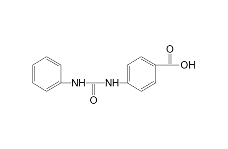 p-(3-phenylureido)benzoic acid