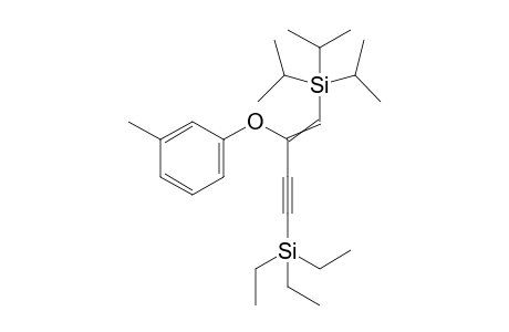 1-Triisopropylsilyl-2-(3-methylphenyl)-4-triethylsilylbut-1-en-3-yne