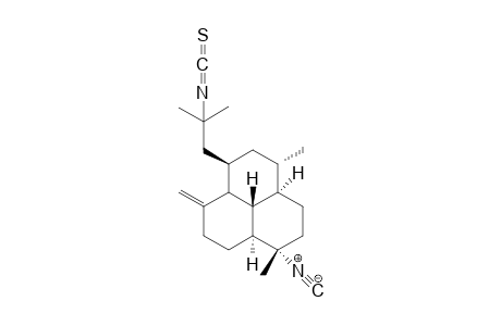 (1S*,3S*,4R*,7S*,8S*,12S*,13S*)-7-isocyano-15-isothiocyanatoamphilect-11(20)-ene