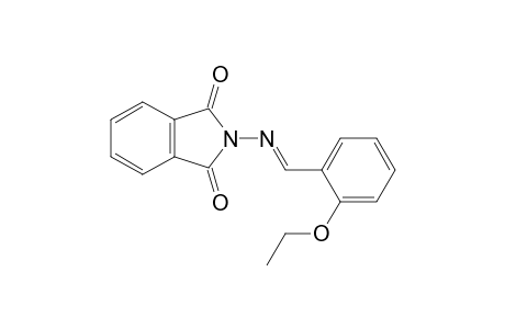 N-[(o-ethoxybenzylidene)amino]phthalimide