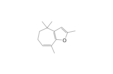 4H-Cyclohepta[b]furan, 5,6-dihydro-2,4,4,8-tetramethyl-