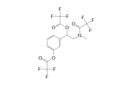 (R)-(-)-phenylephrine, N,o,o'-tris(trifluoroacetyl)-