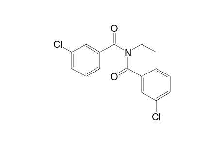 Benzamide, 3-chloro-N-(3-chlorobenzoyl)-N-ethyl-