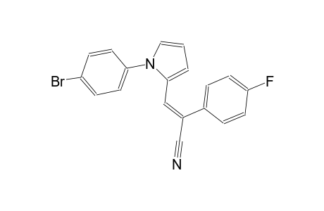 (2E)-3-[1-(4-bromophenyl)-1H-pyrrol-2-yl]-2-(4-fluorophenyl)-2-propenenitrile