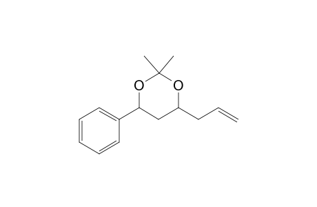 4-Allyl-2,2-dimethyl-6-phenyl-1,3-dioxane