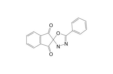 5'-Phenyl-3'H-spiro(indene-2,2'-[1,3,4]oxadiazole)-1,3-dione