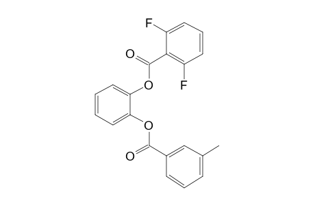 1,2-Benzenediol, o-(2,6-difluorobenzoyl)-o'-(3-methylbenzoyl)-