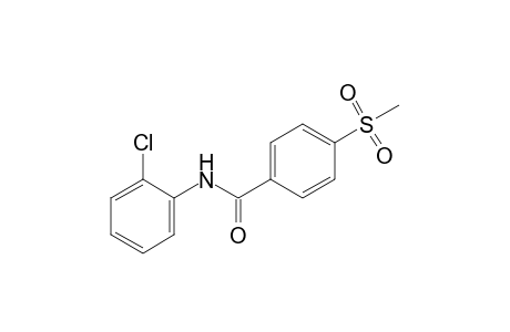 2'-chloro-4-(methylsulfonyl)benzanilide
