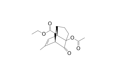 ETHYL-1-ACETYLOXY-2,3,3A,4,5,7A-HEXAHYDRO-6-METHYL-4-OXO-1,5-METHANO-1H-INDENE-8-CARBOXYLATE