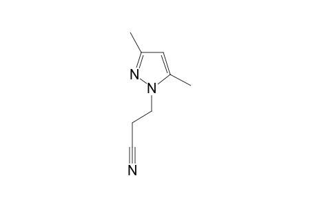 1H-Pyrazole-1-propanenitrile, 3,5-dimethyl-