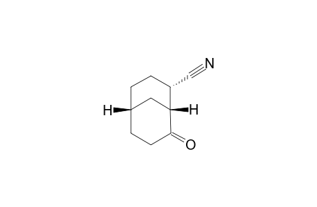 (1R*,2S*,5S*)-2-Cyano-8-oxobicyclo[3.3.1]nonane