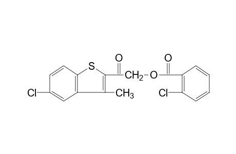 5-chloro-3-methylbenzo[b]thien-2-yl hydroxymethyl ketone, o-chlorobenzoate