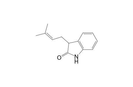 3-(3-methylbut-2-enyl)oxindole