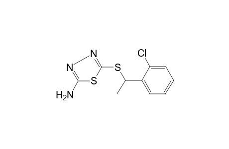 5-[1-(2-Chloro-phenyl)-ethylsulfanyl]-[1,3,4]thiadiazol-2-ylamine