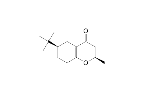 CIS-2-METHYL-6-TERT.-BUTYL-5,6,7,8-TETRAHYDRO-4-CHROMANONE