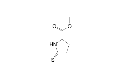 2-Pyrrolidinecarboxylic acid, 5-thioxo-, methyl ester