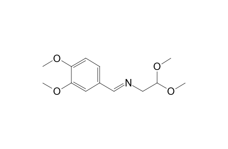 (3,4-Dimethoxybenzylidene)-(2,2-dimethoxyethyl)amine