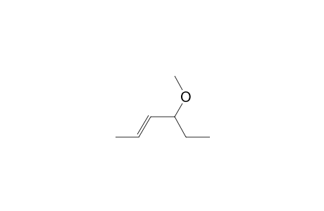 (2E)-1-Ethyl-2-butenyl methyl ether
