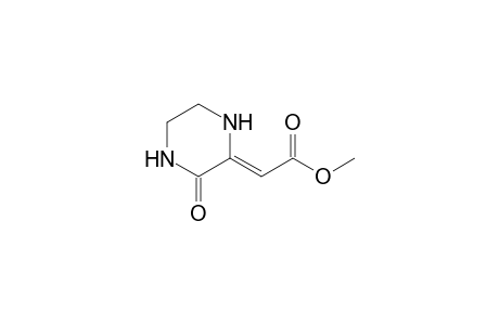 methyl (2Z)-(3-oxo-2-piperazinylidene)ethanoate