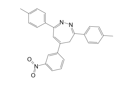 4H-1,2-Diazepine, 5-(m-nitrophenyl)-3,7-di-p-tolyl-