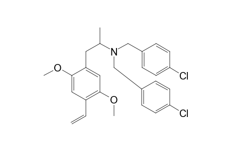 N,N-Bis(4-chlorobenzyl)-2,5-dimethoxy-4-vinyl-amphetamine