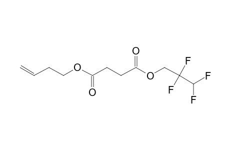 Succinic acid, 2,2,3,3-tetrafluoropropyl but-3-en-1-yl ester