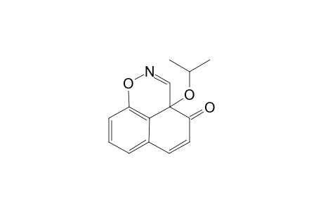 (+/-)-3a-Isopropoxynaphtho[1,8-de][1,2]oxazin-4(3aH)-one