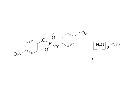 PHOSPHORIC ACID, BIS/P-NITROPHENYL/ ESTER, CALCIUM SALT, DIHYDRATE