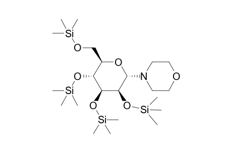 Morpholine, 4-[2,3,4,6-tetrakis-O-(trimethylsilyl)-.alpha.-d-mannopyranosyl]-